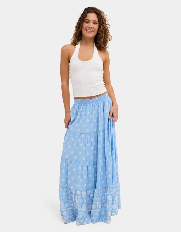 Roxy - Womens Cactus Flower Maxi Skirt