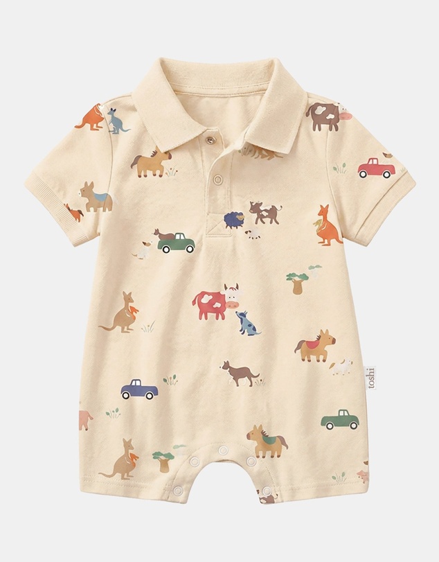 Toshi - Onesie S/S Polo Arcadia