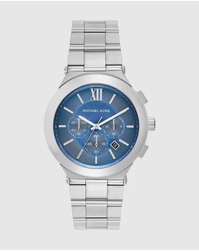 Michael Kors - Billie Silver Tone Chronograph Watch