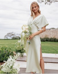 Petal & Pup - Ricki Maxi Dress - Sage Green