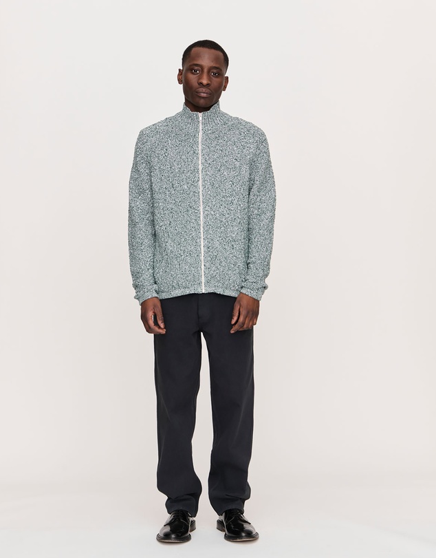 Palmes - Knitted Zip Sweater