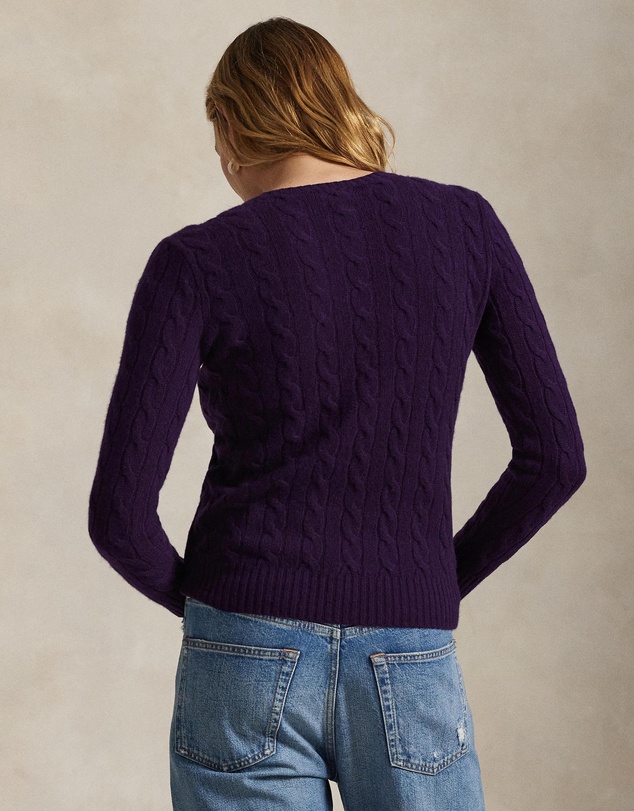 Polo Ralph Lauren - Cable Wool-Cashmere Crewneck Sweater - ICONIC EXCLUSIVE