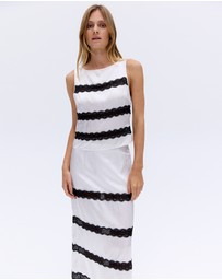 Third Form - Sevin Lace Panelled Top