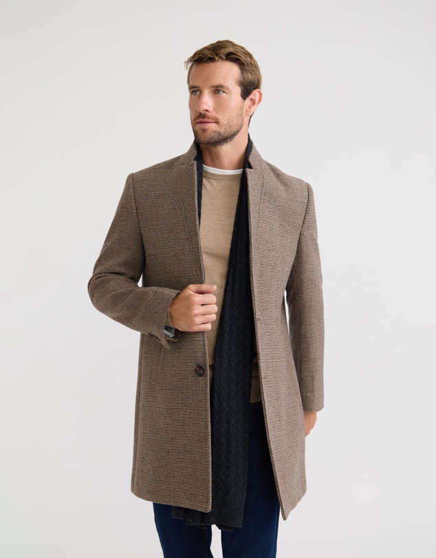 Oxford - Austin Wool Check Coat