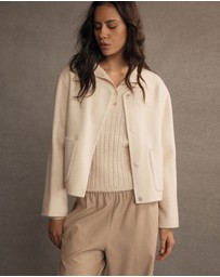 Forcast - Alani Crop Wool Jacket