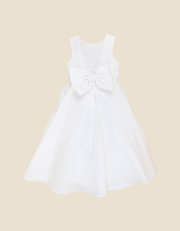 Bebe by Minihaha - Duchess Satin Full Length Dress With Low Back - Teens