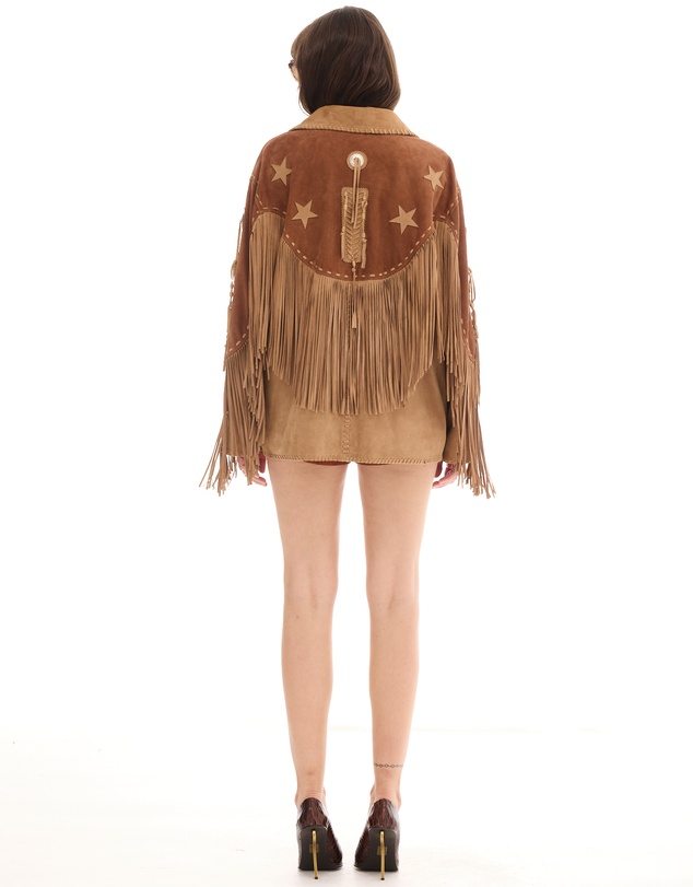 THE TALES - Portobello Road Fringed Suede Jacket