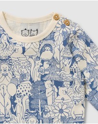 Wilson & Frenchy - Woodland Adventures Organic Bodysuit - Babies