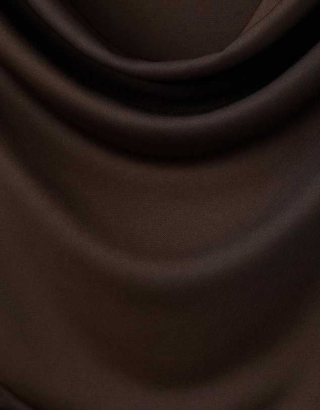 M.N.G - Fitted Top With Draped Neckline