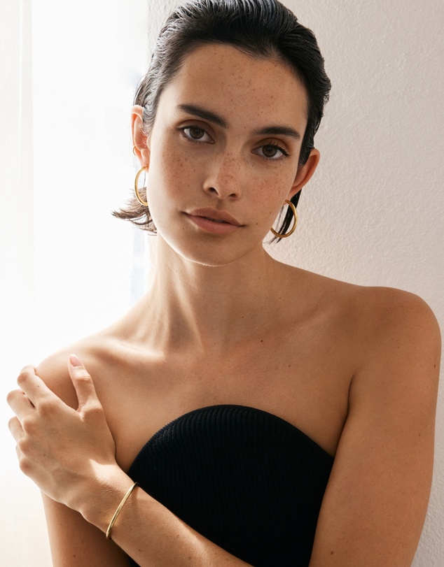 SAINT VALENTINE - Classic Hoops Large - Gold