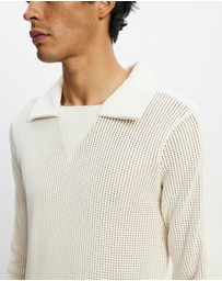Wales Bonner - Cotton Mesh Jersey Song Jersey Top