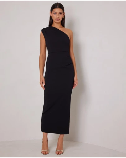 Elle Zeitoune - Harley One Shoulder Midi Dress
