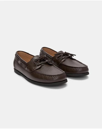 ARKET - Leather Boat Shoes - Men's