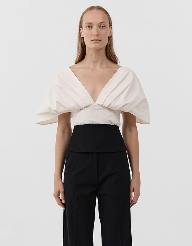 St. Agni - Structured Veil Top