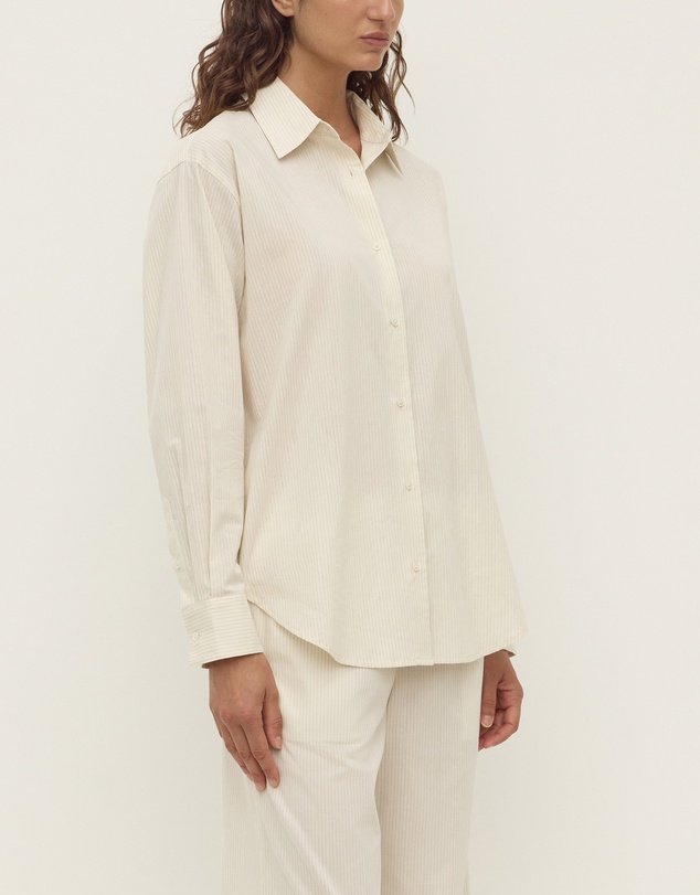 Assembly Label - Marina Stripe Fitted Shirt