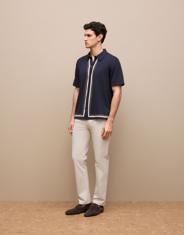 Trenery - Regular Fit Chino Pant in Stone