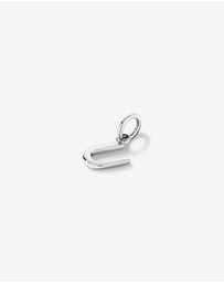 Michael Hill - Letter U Initial Pendant in Sterling Silver