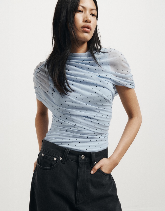 Witchery - Mesh Cape Top