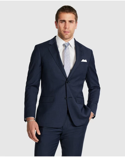 Tarocash - Ty Slim Check Wool Suit Jkt