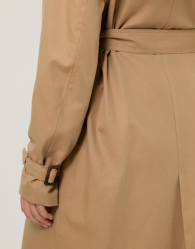 Tussah - Ada Double Breasted Belted Trench Coat