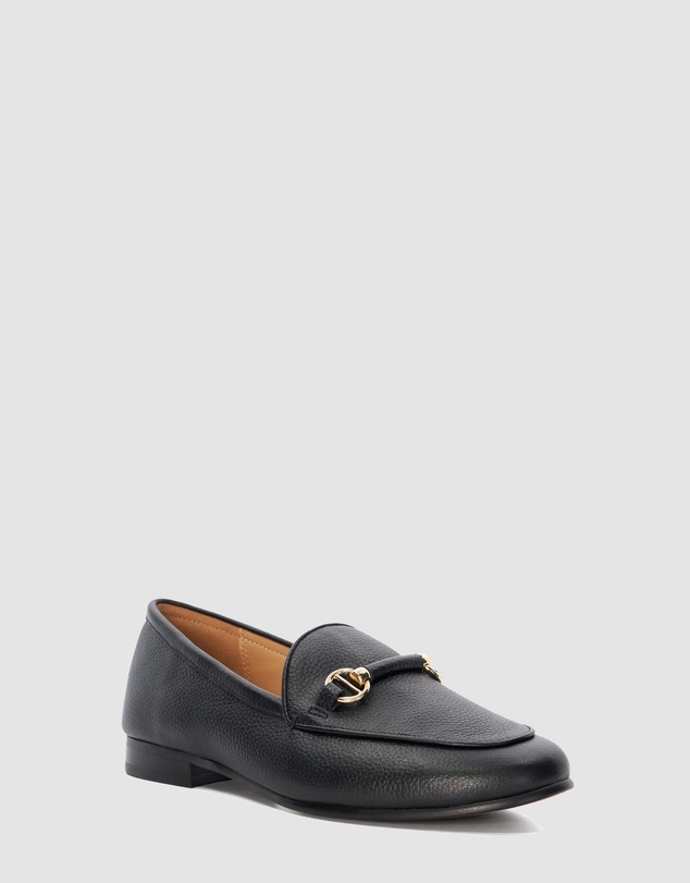 Dune London - Grandeur - Black Textured