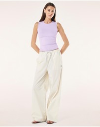 P.E Nation - Ace Cotton Poplin Pants
