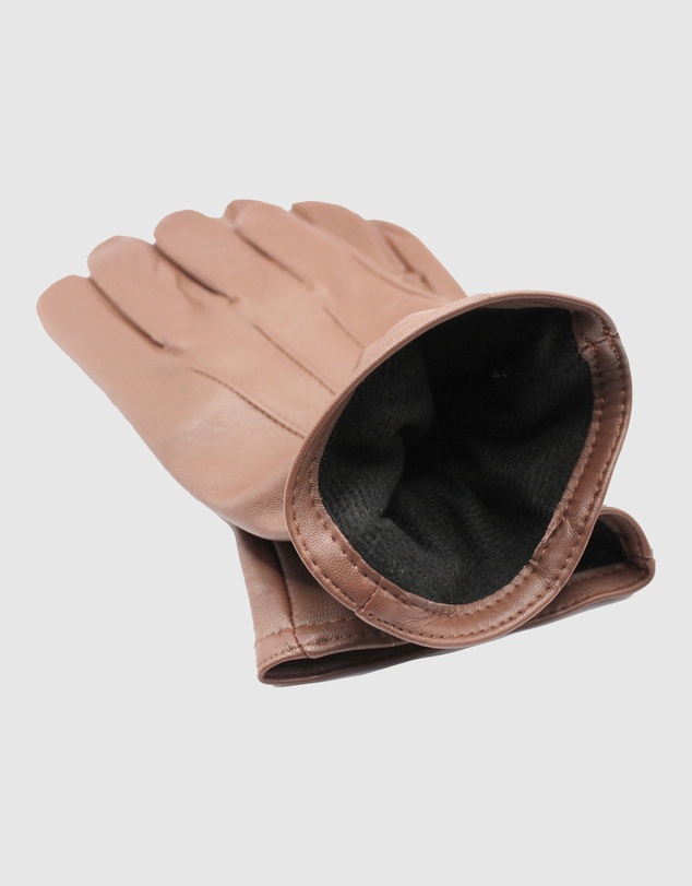 DENTS - Three-Point Fleece-Lined Leather Gloves