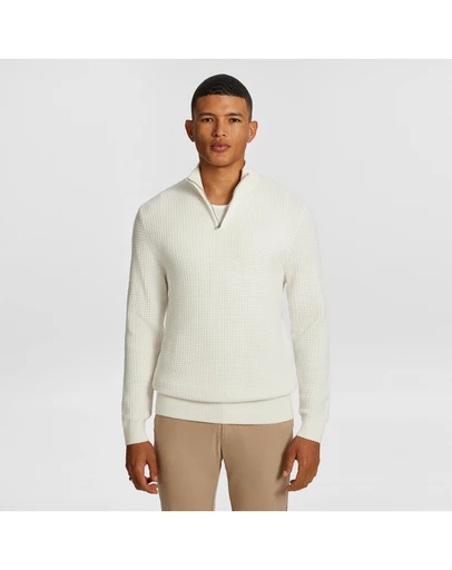 yd. - Martin 1/4 Zip Knit Jumper