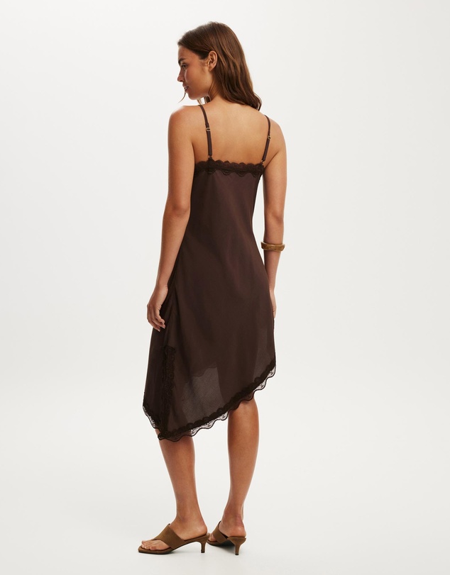 Cotton On - Layla Lace Slip Midi Dress
