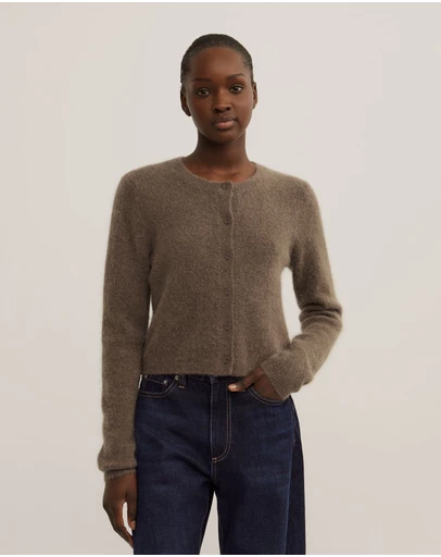 Witchery - Fluffy Button Cardigan