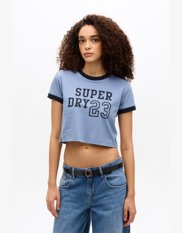 Superdry - Athletic Essentials Ringer Slim Fit Tee