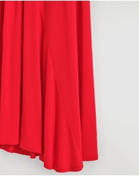 COS - Asymmetric Jersey Midi Dress