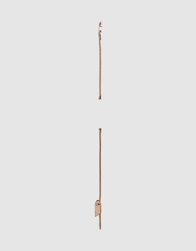 Fossil - Rose Gold-Tone Strap Bar - Ladies