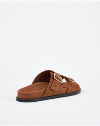 Sol Sana - Sato Footbed Cocoa Suede