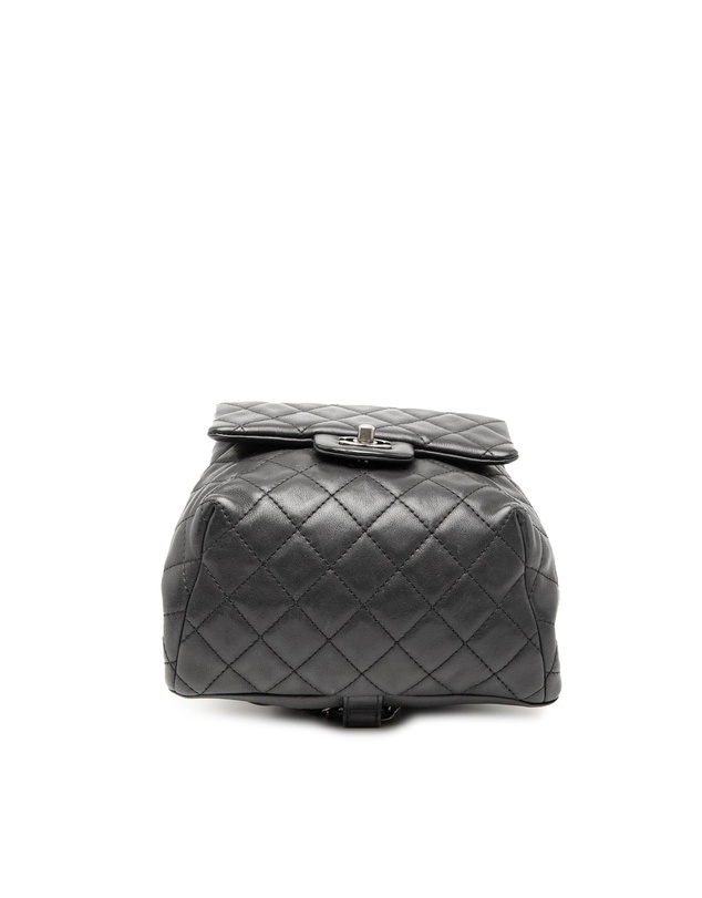 Pre-Loved by Azura Reborn - Pre-Loved Small CC Calfskin Drawstring Flap Backpack
