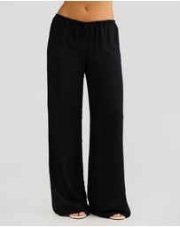 Vacay Swimwear - Bella Pant Black