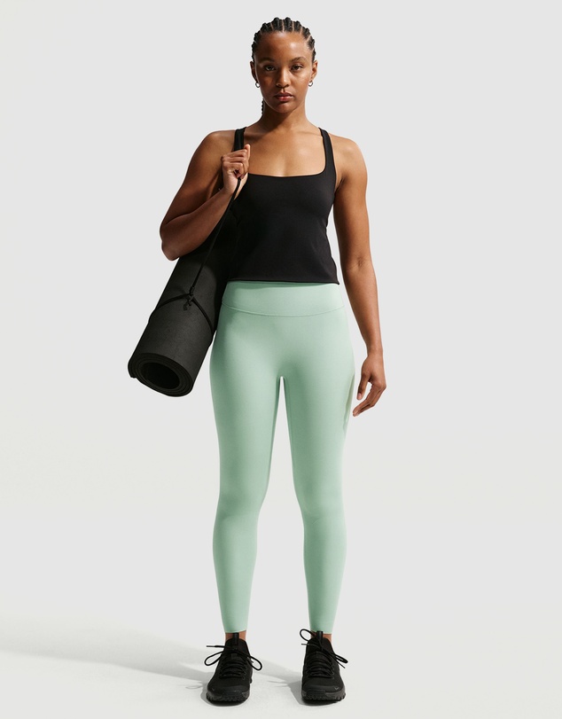 Nike - Zenvy High-Waisted 7/8 Leggings With No Front Seam
