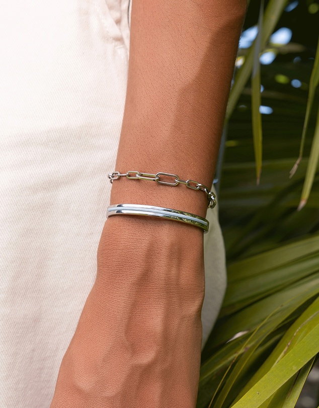 PIG&HEN - Maya Lou 6mm Cuff Bracelet