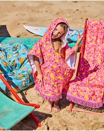 Kip&Co - KipCo x Mambo Funshine Coast Printed Terry Poncho - Kids