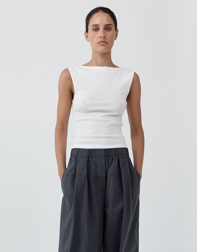 St. Agni - Organic Cotton Ballerina Top