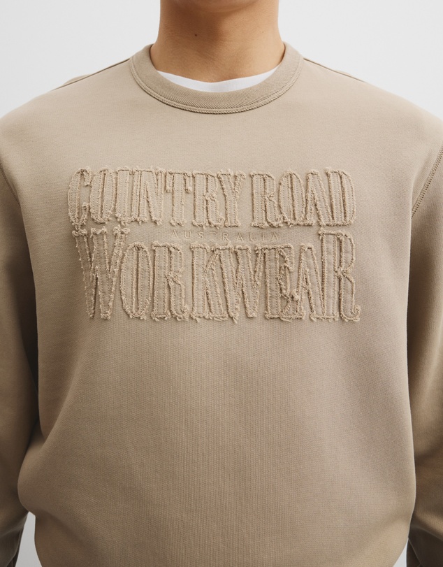 Country Road - Workwear Australian Cotton Crew Neck