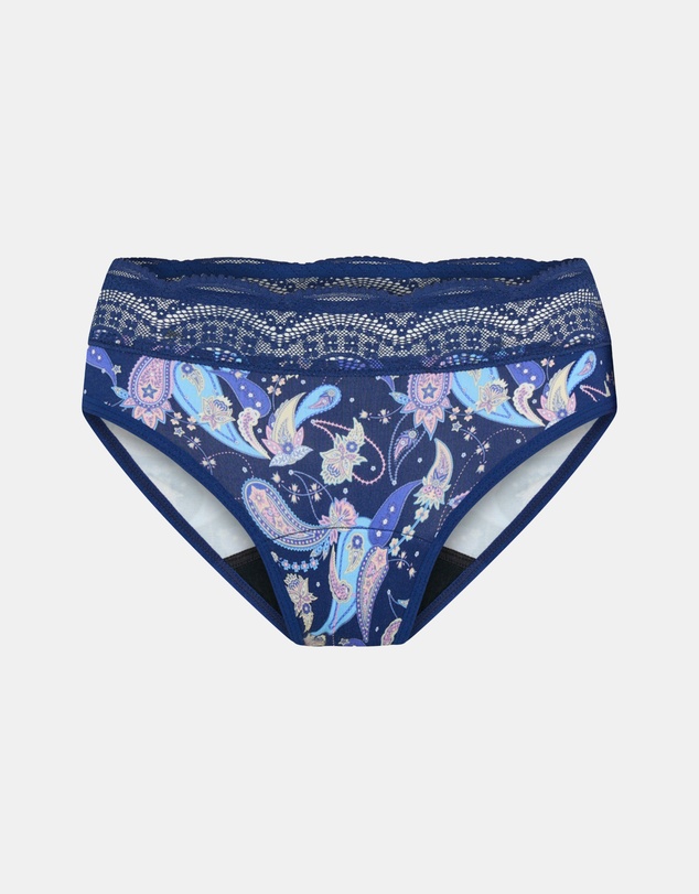 Modibodi - Sensual Hi Waist Period Bikini Moderate Absorbency