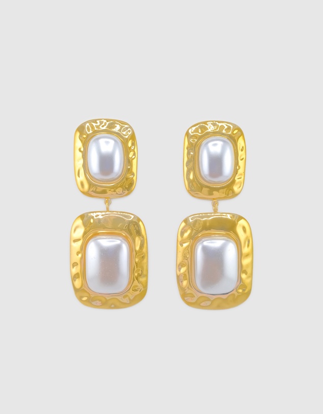 Izoa - Hadley Drop Stud Earrings