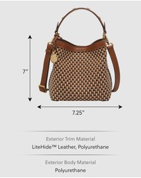 Fossil - Jessie Brown Crossbody Bag