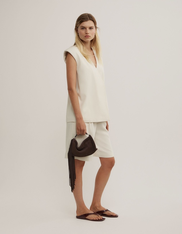 Witchery - Dakota Fringe Leather Clutch