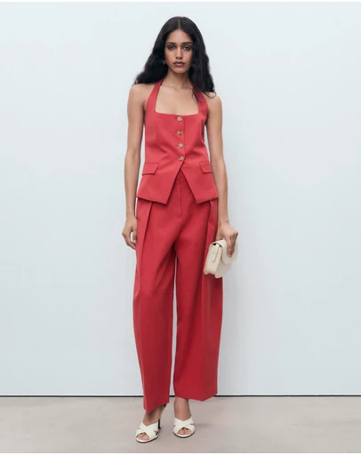 M.N.G - Linen Suit Waistcoat