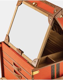 Wolf - Wolf Ida Trunk Jewellery Box Orange