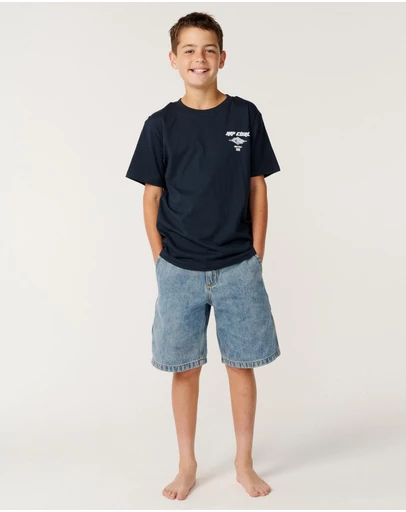 Rip Curl - Fade Out Icon Tee - Teens
