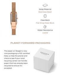 Skagen - Hagen Micro Rose Gold Tone Analogue Watch