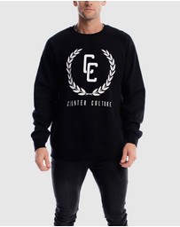 Counter Culture - Garland Logo Crewneck